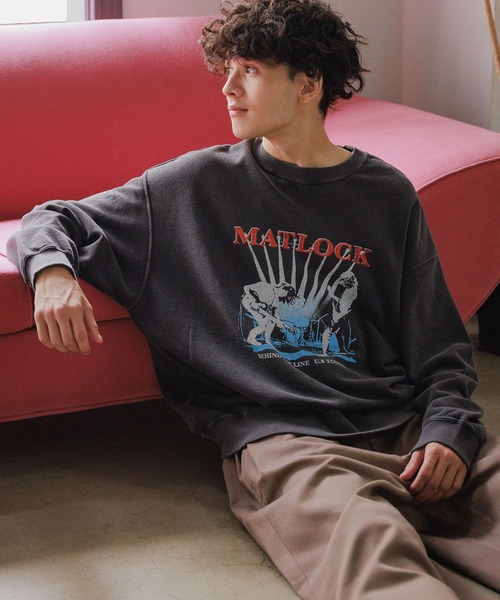 niko and（ニコアンド）の「アソートヴィンテージ裏毛プルオーバー