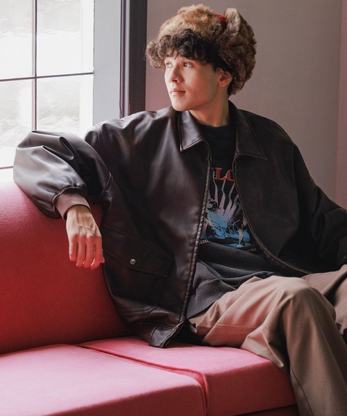 niko and（ニコアンド）の「アソートヴィンテージ裏毛プルオーバー