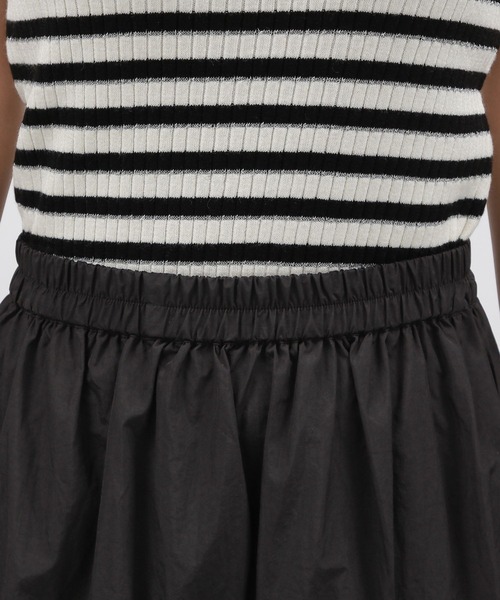 LAKOLE(ラコレ)の「ドロストリボンスカート / 148722(スカート・レディース・グレー/ブラック/マスタード・FREE)」の20枚目の写真