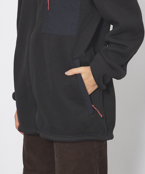NANGA（ナンガ）の「【NANGA/ナンガ】POLARTEC FLEECE ZIP/ナンガ ポーラテックフリースジップブルゾン/ユニセックス（ブルゾン・メンズ・ブラック・M/L/XL）」の7枚目の写真