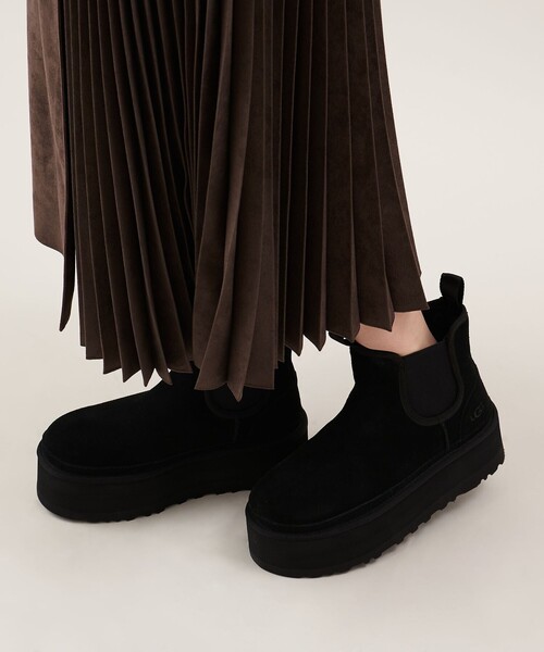 UGG（アグ）の「＜UGG＞Neumel Platform Chelsea（ブーツ）」 - WEAR