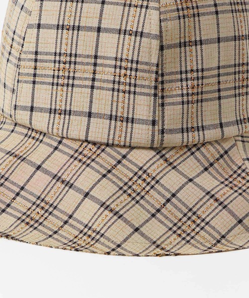KBF（ケイビーエフ）の「メトロチェックHAT（ハット・レディース・ブラウン系その他/ベージュ系その他・ONE）」の9枚目の写真