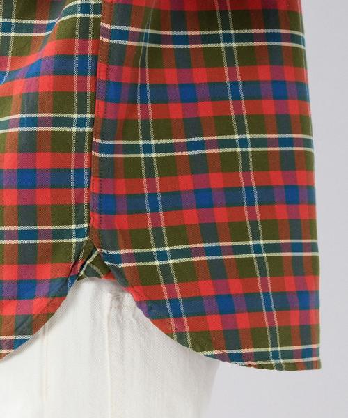 coen（コーエン）の「チェックオックスボタンダウンシャツ（シャツ/ブラウス・メンズ・オリーブ/ターコイズブルー・X-LARGE/X-SMALL/SMALL/LARGE/MEDIUM）」の9枚目の写真