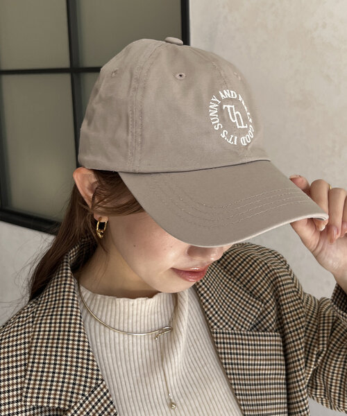 【ludlow×ELLE shop限定】刺繍NYロゴ キャップ ludlow×ELLE shop限定】刺繍NYロゴ キャップ 帽子