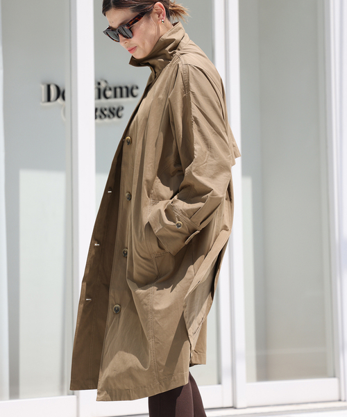 MKT Studio(エムケイティストゥディオ)の「【MKT STUDIO/エムケーティースタジオ】MASTERAS COAT(その他アウター・レディース・ベージュ・FREE)」の9枚目の写真