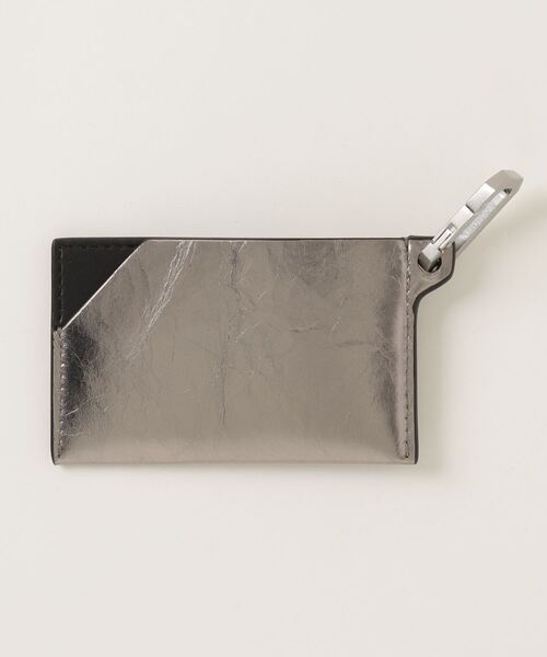 ALLSAINTS（オールセインツ）の「HEX LEATHER CARDHOLDER | HEX レザー カードホルダー（カードケース・レディース・グレー系その他・ONE SIZE）」の6枚目の写真