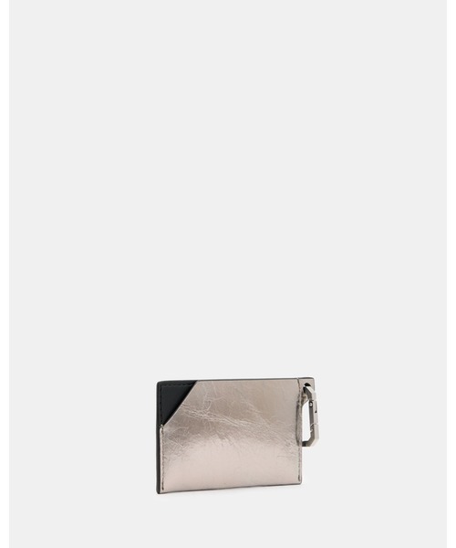 ALLSAINTS（オールセインツ）の「HEX LEATHER CARDHOLDER | HEX レザー カードホルダー（カードケース・レディース・グレー系その他・ONE SIZE）」の5枚目の写真