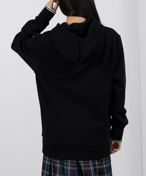 FRED PERRY】TIPPED HOODED SWEATSHIRT フレッドペリー スウェット
