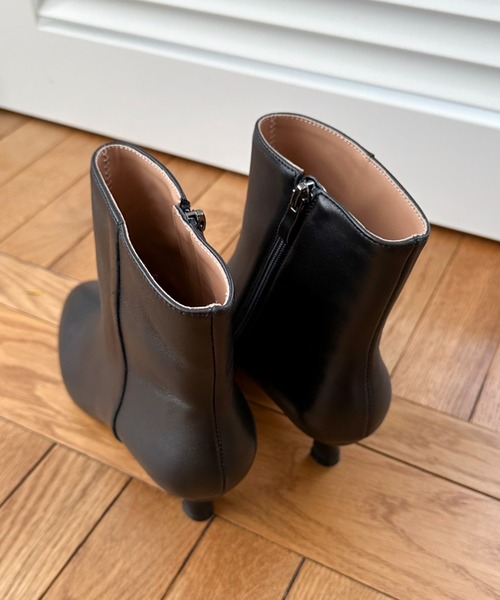 【セール】【REMME】ピンヒールアンクルブーツ（ブーツ）｜DOUX ARCHIVES（ドゥアルシーヴ）