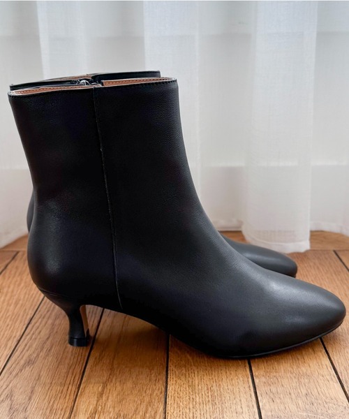 【セール】【REMME】ピンヒールアンクルブーツ（ブーツ）｜DOUX ARCHIVES（ドゥアルシーヴ）