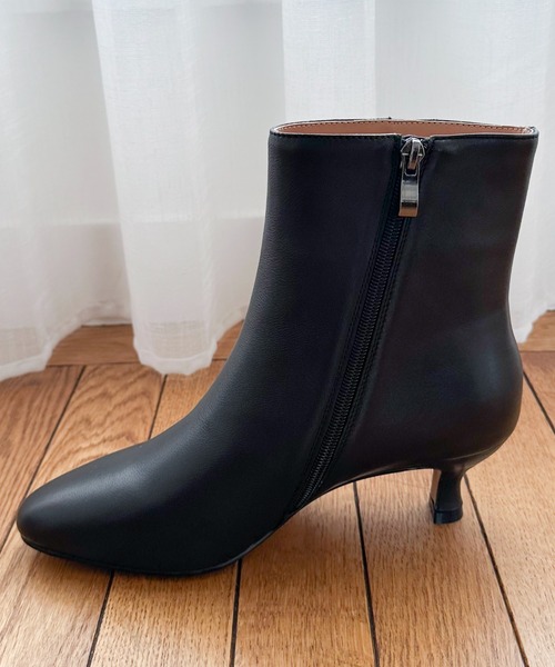 【セール】【REMME】ピンヒールアンクルブーツ（ブーツ）｜DOUX ARCHIVES（ドゥアルシーヴ）