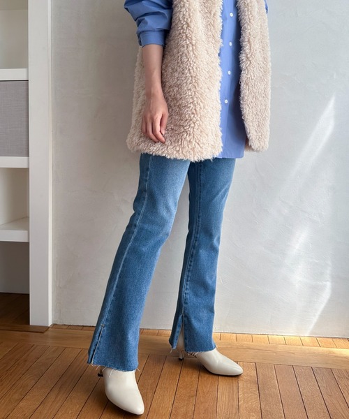 【セール】【REMME】ピンヒールアンクルブーツ（ブーツ）｜DOUX ARCHIVES（ドゥアルシーヴ）