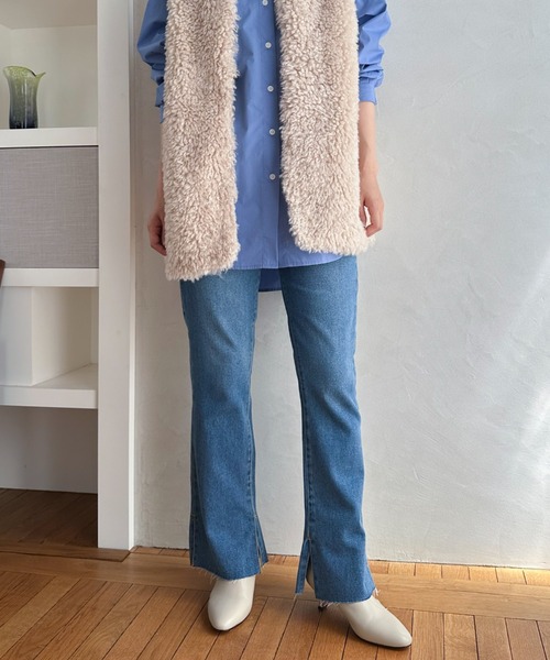 【セール】【REMME】ピンヒールアンクルブーツ（ブーツ）｜DOUX ARCHIVES（ドゥアルシーヴ）