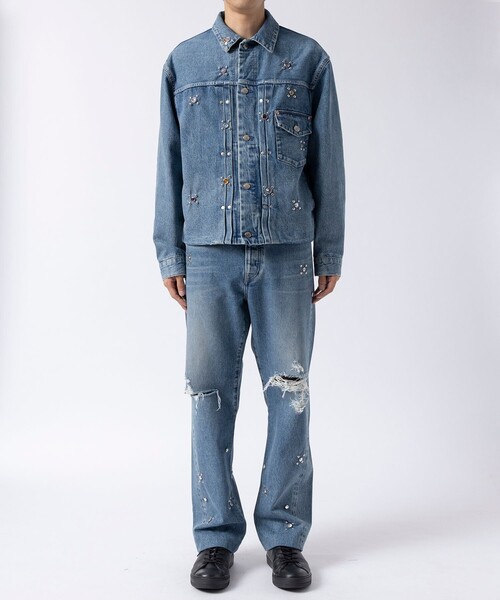 TANAKA / タナカ】THE JEAN JACKET COLORE STARS（デニムジャケット