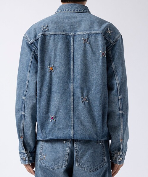 TANAKA（タナカ）の「【TANAKA / タナカ】THE JEAN JACKET COLORE STARS（デニムジャケット・メンズ・インディゴブルー・S/M）」の18枚目の写真