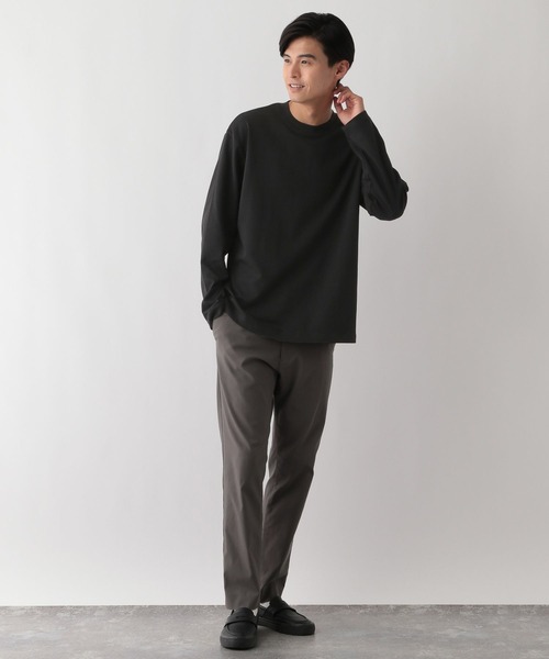 GLOBAL WORK Smile Seed Store（グローバルワーク スマイルシードストア）の「多機能Tシャツ長袖/144106（Tシャツ/カットソー・メンズ・ピンクベージュ/ベージュ/オフホワイト/チャコール/ブルー系その他/ライトグレー/ブラウン/ブラック・LARGE/MEDIUM/X-LARGE/SMALL）」の15枚目の写真