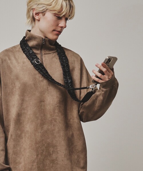 tk.TAKEO KIKUCHI（ティーケータケオキクチ）の「◆モバイルショルダーストラップ（その他小物・メンズ・シルバー系/ブラック系/ブラック/ブラック系1・00）」の10枚目の写真