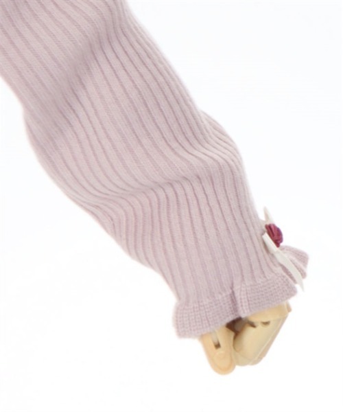 axes femme（アクシーズファム）の「バラボトルネックリブプルオーバー（ニット/セーター・キッズ・ピンク/サックスブルー・MEDIUM/LARGE/X-LARGE）」の13枚目の写真