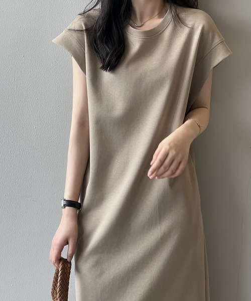 Alum'（アルム）の「フレンチリラックスワンピース（ワンピース・レディース・ブラック/カーキ・FREE）」の11枚目の写真