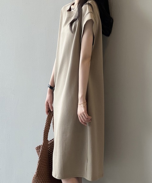 Alum'（アルム）の「フレンチリラックスワンピース（ワンピース・レディース・ブラック/カーキ・FREE）」の20枚目の写真