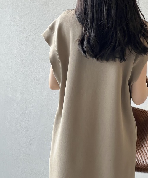 Alum'（アルム）の「フレンチリラックスワンピース（ワンピース・レディース・ブラック/カーキ・FREE）」の21枚目の写真