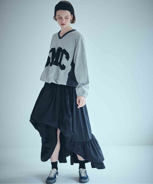 SEA（シー）の「SEA SPORTS リブソックス (2PCS)（ソックス/靴下・レディース・グレー/ブラック・ONE SIZE）」の4枚目の写真