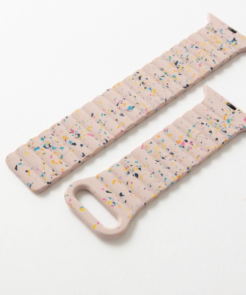 emonique(エモニーク)の「スマートウォッチバンド Apple Watch バンド シリコン製【38/40/41/42/44/45/49mm対応】(デジタル腕時計・レディース・ブラック/ブルー/ホワイト/ピンク/オレンジ・38/42)」の14枚目の写真