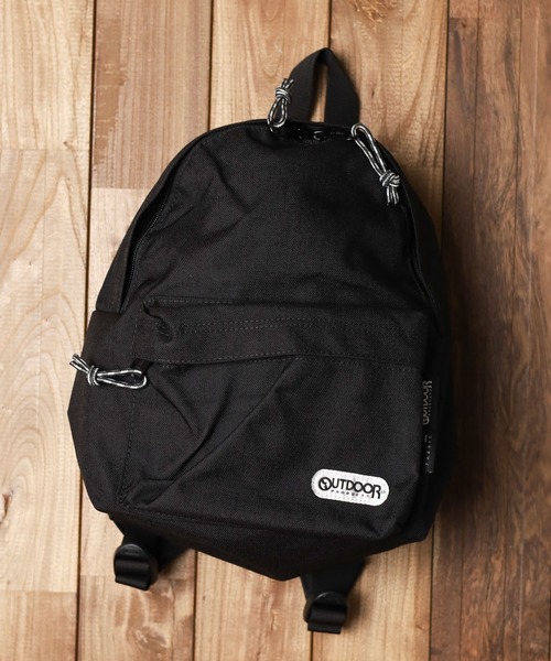 OUTDOOR PRODUCTS(アウトドアプロダクツ)の「【OUTDOOR PRODUCTS】DAYPACK XS 10.4L(バックパック/リュック・キッズ・バーガンディー/ピンク/グレー/ブラック/ブルー/ベージュ/パープル/ネイビー/グリーン/オレンジ・X-SMALL)」の2枚目の写真