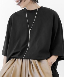 minsobi | スネークチェーンネックレス ウェーブデザインネックレス 長さ調整可能なネックレス タイネックレス(ネックレス)