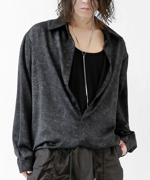 minsobi(ミンソビ)の「スネークチェーンネックレス ウェーブデザインネックレス 長さ調整可能なネックレス タイネックレス(ネックレス・メンズ・シルバー・FREE)」の12枚目の写真