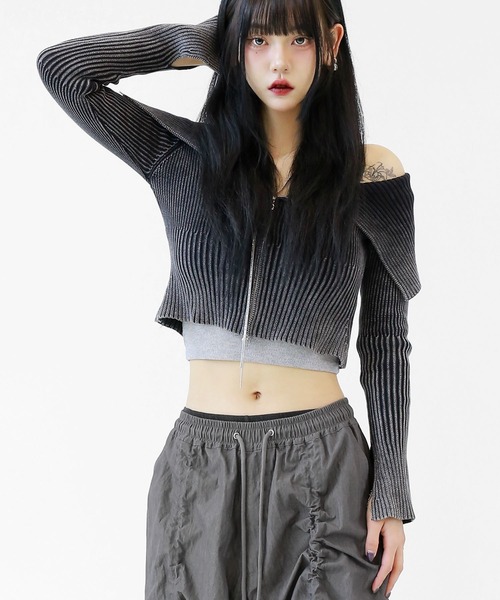 minsobi(ミンソビ)の「スネークチェーンネックレス ウェーブデザインネックレス 長さ調整可能なネックレス タイネックレス(ネックレス・メンズ・シルバー・FREE)」の2枚目の写真