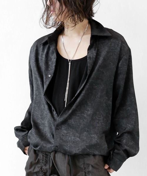 minsobi(ミンソビ)の「スネークチェーンネックレス ウェーブデザインネックレス 長さ調整可能なネックレス タイネックレス(ネックレス・メンズ・シルバー・FREE)」の20枚目の写真