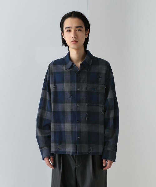 our legacy ネルシャツ（Stussy OUR LEGACY チェック柄