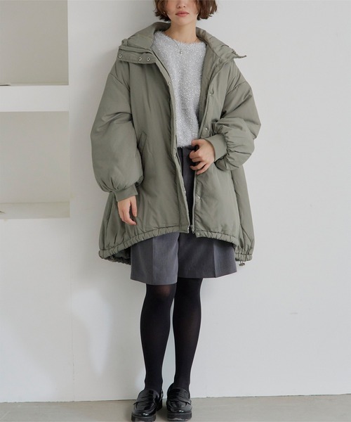 ミドル中綿モンスターパーカー（ダウンジャケット/コート）｜titivate（ティティベイト）