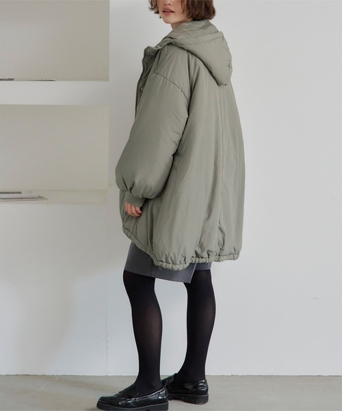 ミドル中綿モンスターパーカー（ダウンジャケット/コート）｜titivate（ティティベイト）