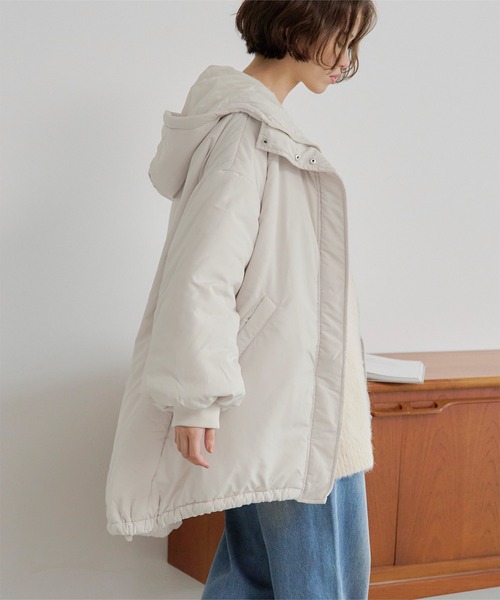 ミドル中綿モンスターパーカー（ダウンジャケット/コート）｜titivate（ティティベイト）