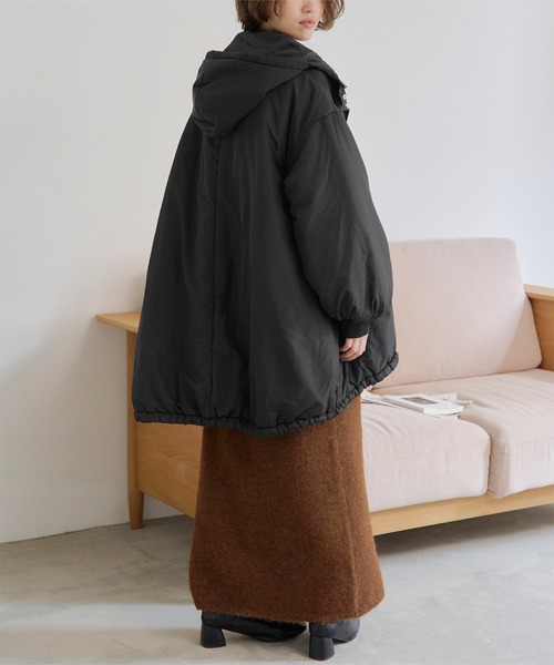 ミドル中綿モンスターパーカー（ダウンジャケット/コート）｜titivate（ティティベイト）