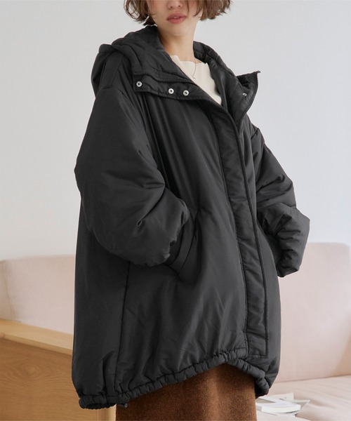 ミドル中綿モンスターパーカー（ダウンジャケット/コート）｜titivate