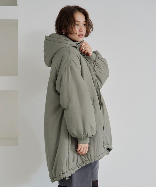 ミドル中綿モンスターパーカー（ダウンジャケット/コート）｜titivate（ティティベイト）