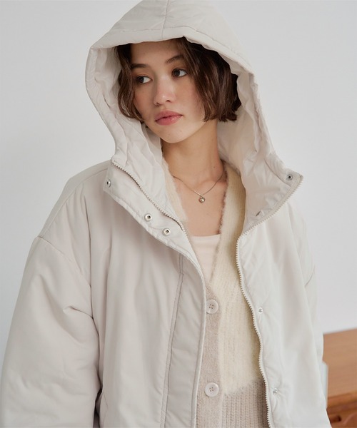 ミドル中綿モンスターパーカー（ダウンジャケット/コート）｜titivate（ティティベイト）