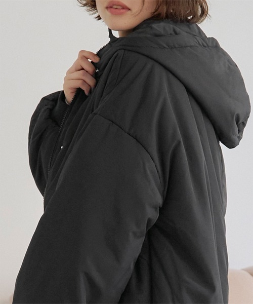 ミドル中綿モンスターパーカー（ダウンジャケット/コート）｜titivate（ティティベイト）