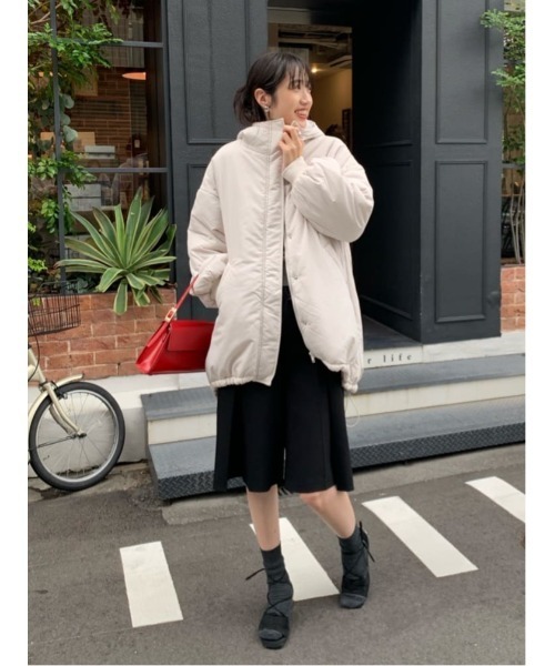 ミドル中綿モンスターパーカー（ダウンジャケット/コート）｜titivate（ティティベイト）