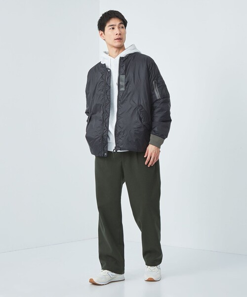 グリーンレーベルリラクシング ラクリモ ◆ノーカラージャケット、ワイドパンツ green label relaxing｜グリーンレーベル リラクシングのノー