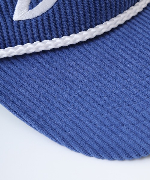 '47（フォーティーセブン）の「47Brand MLB公式 47Brand HITCH BBCAP コーデュロイ ベースボールキャップ（キャップ・メンズ・ネイビー/ロイヤルブルー/ブラック/ナチュラル/ネイビー系・FREE）」の7枚目の写真