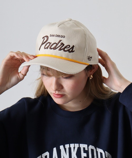 47Brand MLB公式 47Brand HITCH BBCAP コーデュロイ ベースボール