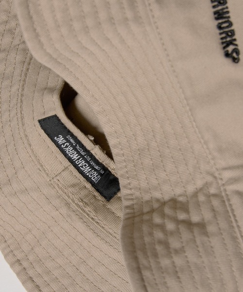 VIRGOwearworks（ヴァルゴウェアワークス）の「Washable bucket hat（ハット・メンズ・ブラック/カーキ/インディゴブルー・FREE）」の9枚目の写真