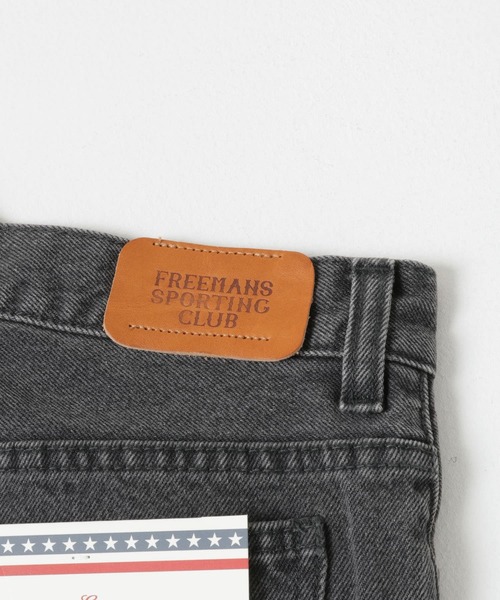 FREEMANS SPORTING CLUB（フリーマンズ スポーティング クラブ）の「FREEMANS SPORTING CLUB　ROSEDALE JEANS STRAIGHT（デニムパンツ・メンズ・ブラック・28/30/32/34）」の3枚目の写真