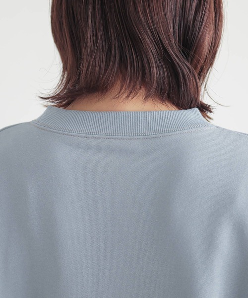 n'OrLABEL（ノアールレーベル）の「『裏毛メローランタンスリーブプルオーバー』（スウェット・レディース・ピンク/ライトブルー/オートミール/チャコール・2/1）」の12枚目の写真