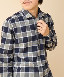 NOLLEY’S | パラシュート カッタウェイ ネルシャツ(シャツ/ブラウス)