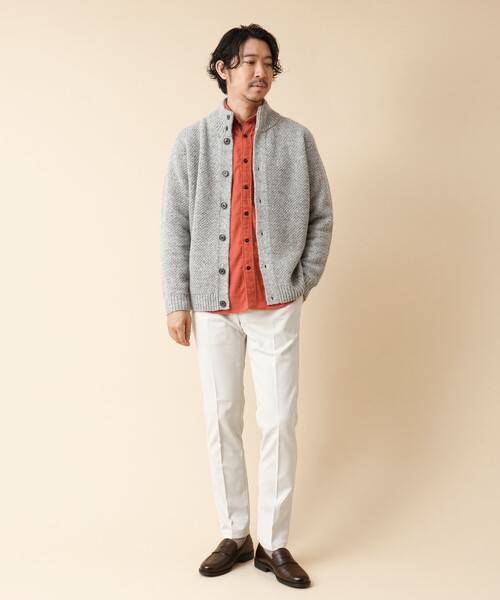 NOLLEY’S(ノーリーズ)の「パラシュート カッタウェイ ネルシャツ(シャツ/ブラウス・メンズ・グリーン系その他/オレンジ/ブルー系その他/ブルー・S/M/L/XL)」の12枚目の写真